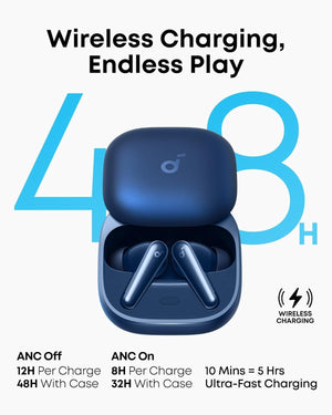 soundcore Liberty 5 by Anker, Noise-Cancelling Wireless Earbuds, 2x Stronger Voice Reduction, Real-Time Adaptive Noise Cancellation - image 3