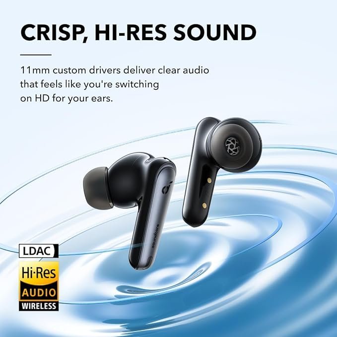 Soundcore by Anker Liberty 4 NC Wireless Noise Cancelling Earbuds, 98.5% Reduction - image 3