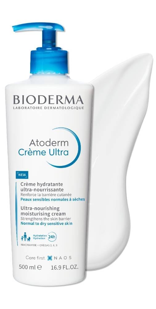 Bioderma Atoderm Ultra Cream Duo Pack, Hydrating Body Moisturizer for Normal to Dry Sensitive Skin 2x16.9 Fl Oz - image 7