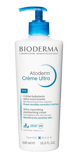 Bioderma Atoderm Ultra Cream Duo Pack, Hydrating Body Moisturizer for Normal to Dry Sensitive Skin 2x16.9 Fl Oz - image 6