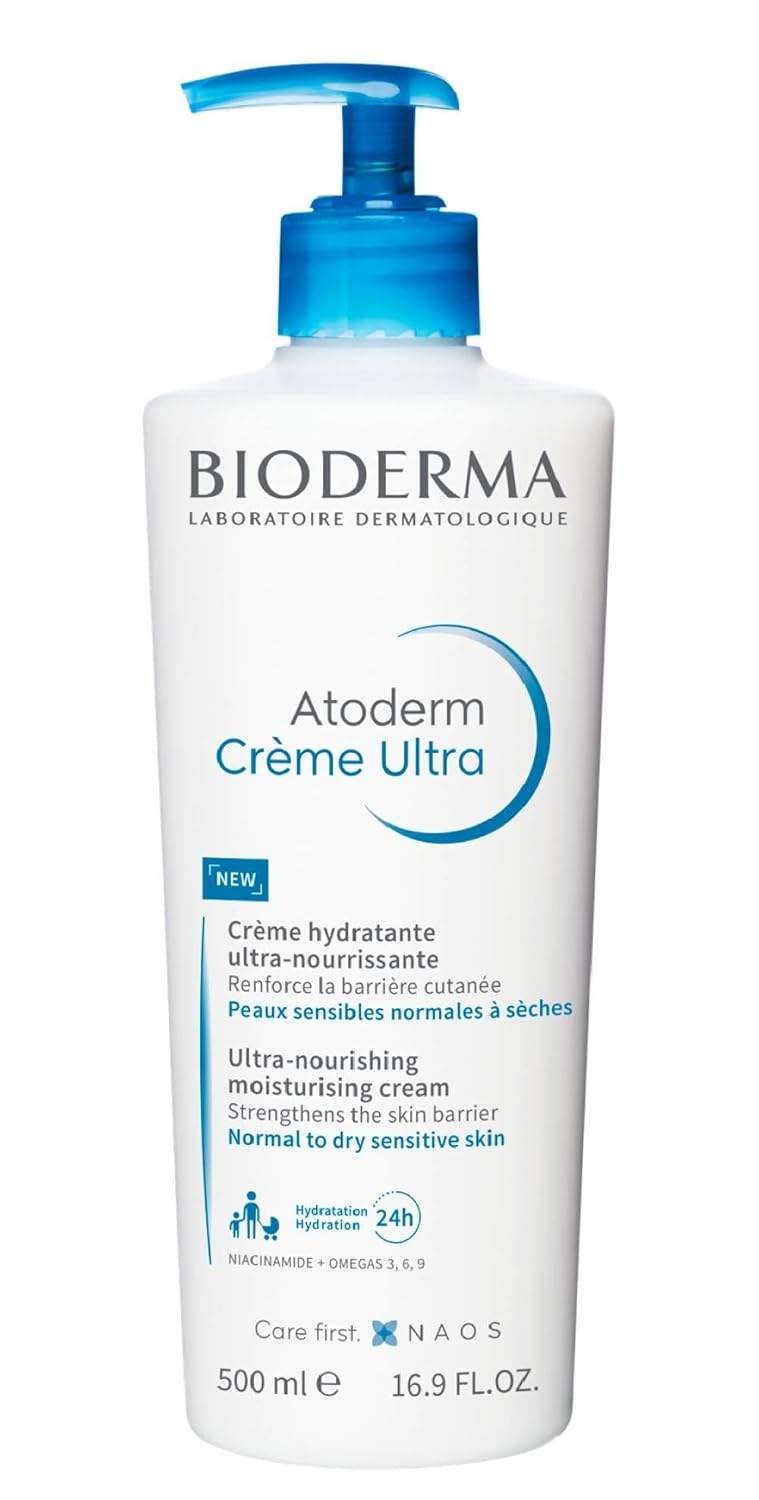 Bioderma Atoderm Ultra Cream Duo Pack, Hydrating Body Moisturizer for Normal to Dry Sensitive Skin 2x16.9 Fl Oz - image 6
