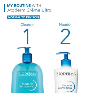 Bioderma Atoderm Ultra Cream Duo Pack, Hydrating Body Moisturizer for Normal to Dry Sensitive Skin 2x16.9 Fl Oz - image 4