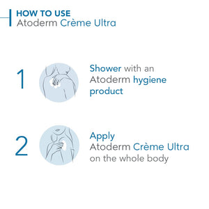 Bioderma Atoderm Ultra Cream Duo Pack, Hydrating Body Moisturizer for Normal to Dry Sensitive Skin 2x16.9 Fl Oz - image 3