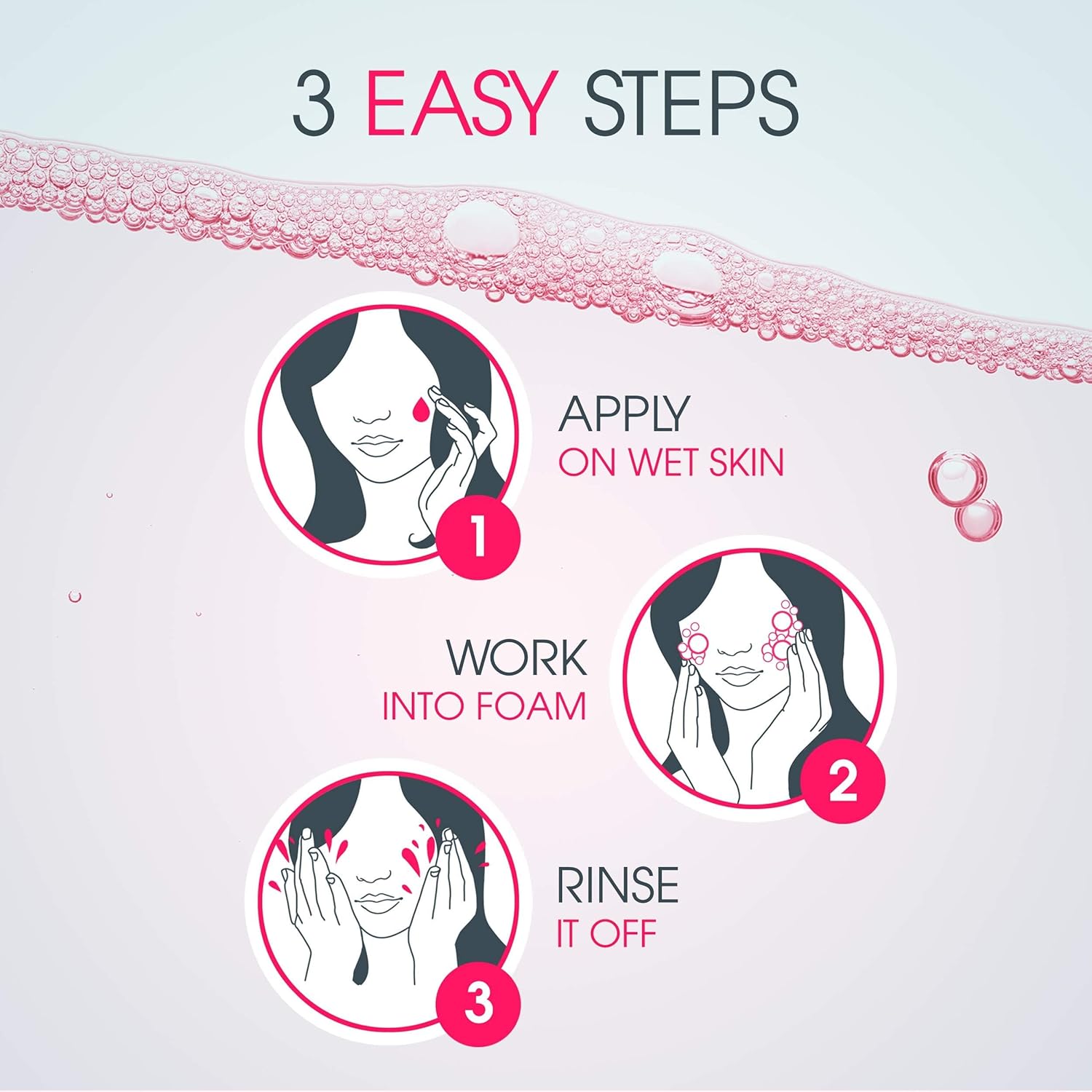 Bioderma Sensibio Foaming Gel Gentle Face Cleanser, Cleansing and Makeup Removing Refreshing Feeling for Sensitive Skin, Unscented, 16.9 Fl Oz - image 3