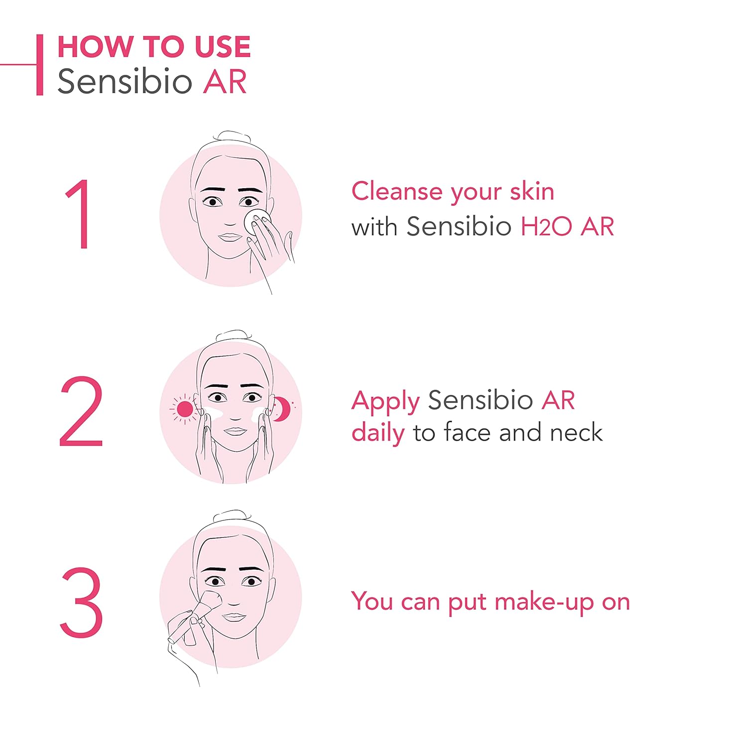 Bioderma - Sensibio AR Cream - Facial Redness Relief Lotion - Skin Soothing and Moisturizing - Face Lotion for Sensitive Skin - image 2